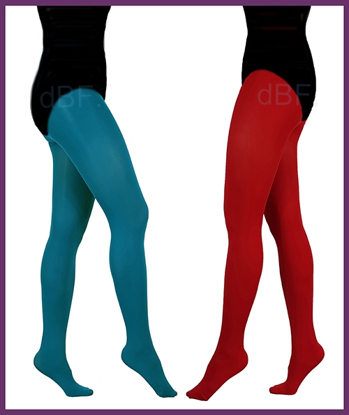 Footed Color Dance Costume Ballet Tights Stocking